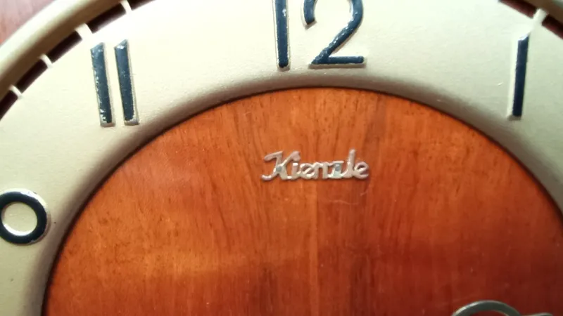 Pamono Mantel Clock from Kienzle, 1949> Clocks