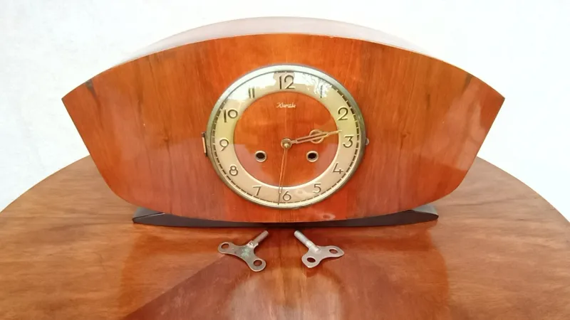 Pamono Mantel Clock from Kienzle, 1949> Clocks