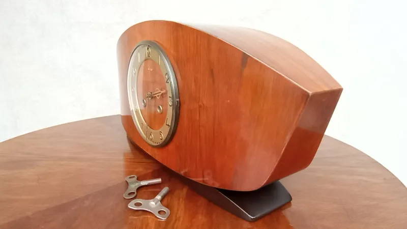 Pamono Mantel Clock from Kienzle, 1949> Clocks