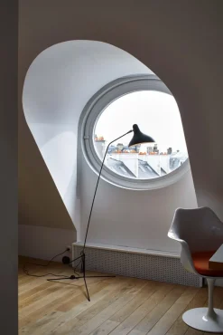 Pamono Mantis Bs1 Large Floor Lamp by Bernard Schottlander><noscript><img width=