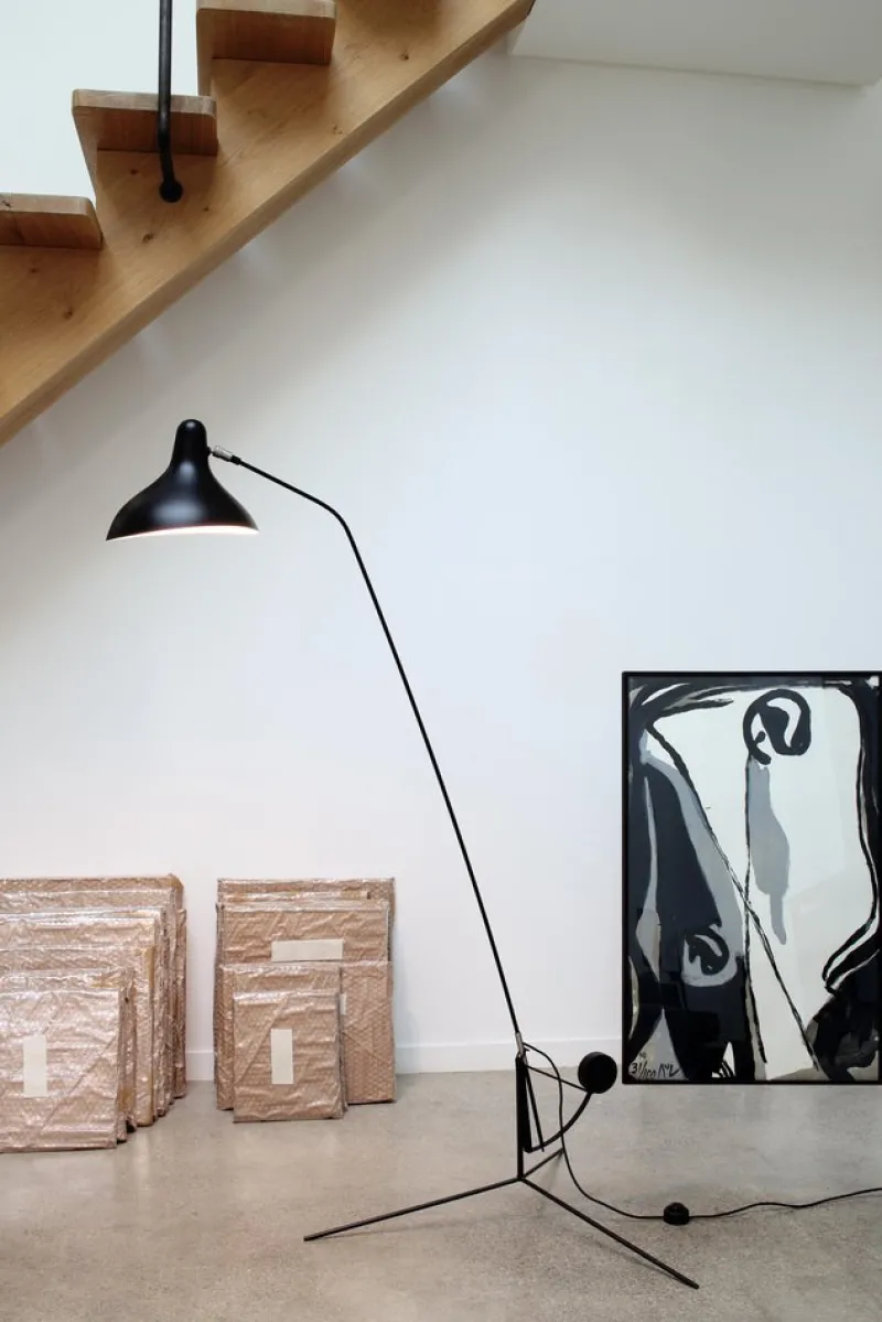 Pamono Mantis Bs1 Large Floor Lamp by Bernard Schottlander> Floor Lamps