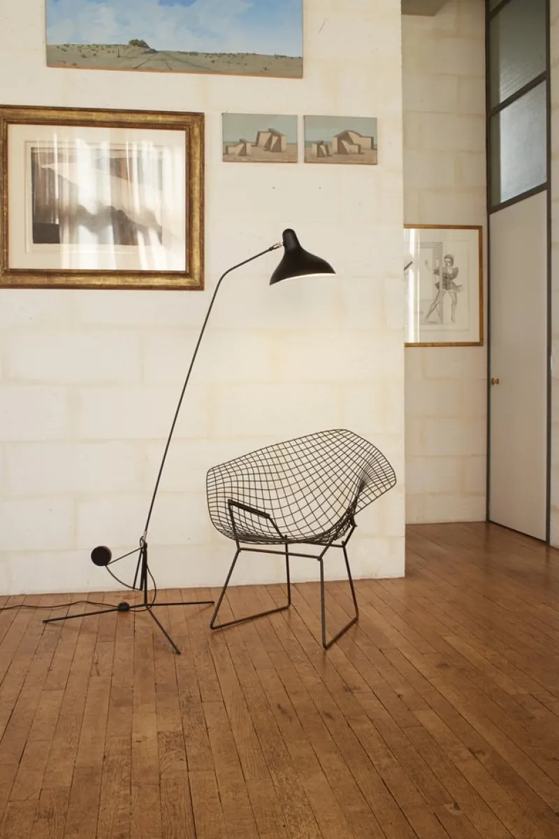 Pamono Mantis Bs1 Large Floor Lamp by Bernard Schottlander> Floor Lamps