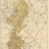 Outlet Pamono Map of Limburg, 1914