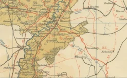 Outlet Pamono Map of Limburg, 1914
