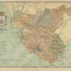 Best Pamono Map of Nautical Crossroads of the Atlantic and Mediterranean, 1901