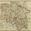 Discount Pamono Map of Northern Germany, 1854