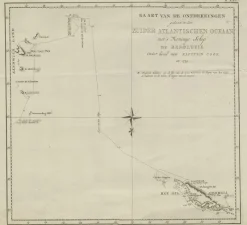 Outlet Pamono Map of the Southern Georgia and the Sandwich Islands after Capt Cook, 1803