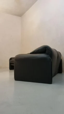Sale Pamono Maralunga Sofa and Armchairs by Vico Magistretti for Cassina, 1973, Set of 3