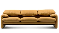 Clearance Pamono Maralunga Two-Seater Sofa by Vico Magistretti for Cassina