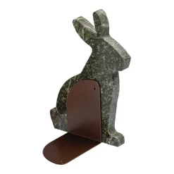 Clearance Pamono Marble and Steel Bunny Bookends by Alessandra Grasso, Set of 2