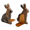 Pamono Marble and Steel Bunny Bookends by Alessandra Grasso, Set of 2> Bookends