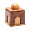 New Pamono Marble and Wood Quba Box by Gabriele D'angelo for Kimano