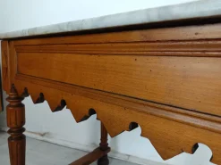 Pamono Marble Butchers Table, 1890s><noscript><img width=