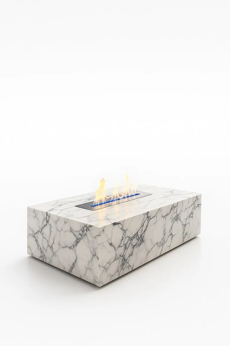 Pamono Marble Coffee Table in Arabescato by Andrea Grasso> Tables|Coffee & Side Tables