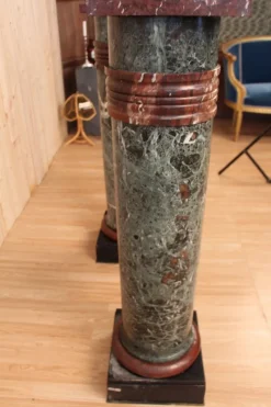 Pamono Marble Columns, Set of 2><noscript><img width=