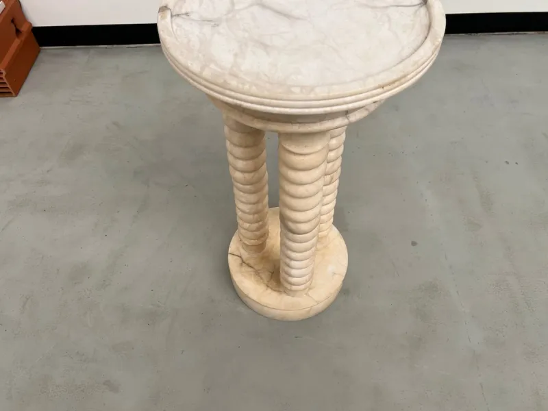Pamono Marble Stand with 3 Columns, 1970> Pedestals And Columns