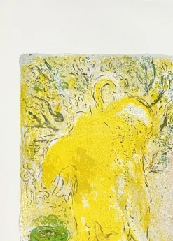 Pamono Marc Chagall, Daphnis et Chloé, Planche XXIII (Trial Proof), 1961, Lithograph> Abstraction
