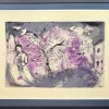 Pamono Marc Chagall, Daphnis et Chloé, Planche XXVI, 1961, Lithograph> Abstraction