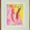 Online Pamono Marc Chagall, Disrobing Her with His Own Hand..., from Four Tales from the Arabian Nights, 1948, Lithograph