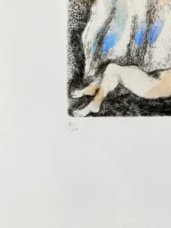 Sale Pamono Marc Chagall, La Création de l'Homme, 1952, Lithograph