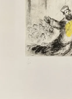 Pamono Marc Chagall, Solomon's Prayer, 1952, Lithograph><noscript><img width=
