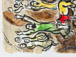 Pamono Marc Chagall, Then all the people pluckt from themselves the golden eare-rings..., 1966, Lithograph><noscript><img width=