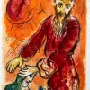 Pamono Marc Chagall, Then came Amalek and fought with Israel in Rephidim..., 1966, Lithograph> Abstraction|Prints & Multiples