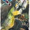 Online Pamono Marc Chagall, Then Moses assembled all the Congregation of the children of Israel, and sayde unto them..., 1966, Lithograph