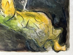 Online Pamono Marc Chagall, Then Moses assembled all the Congregation of the children of Israel, and sayde unto them..., 1966, Lithograph