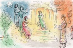 Best Pamono Marc Chagall, Ulysses Before Alcinous from Odyssey, 1989, Lithograph