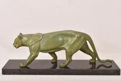 Pamono Marcel Leducq, Art Deco Panther, Antimony><noscript><img width=
