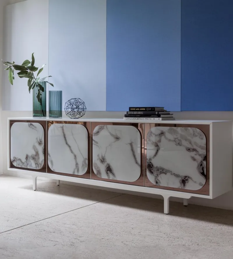Pamono Margarette Dresser with Four Doors by Morica Design> Storage