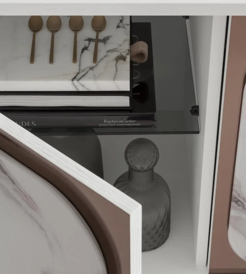 Pamono Margarette Dresser with Four Doors by Morica Design> Storage