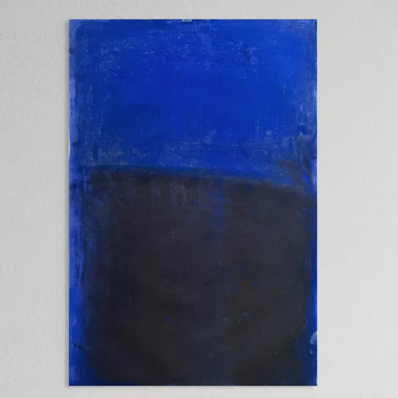 Pamono Marilina Marchica, Blue Landscape, 2024, Paper> Minimalist