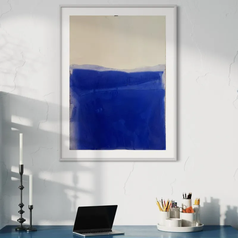 Pamono Marilina Marchica, Bluelandscape, 2025, Paper> Minimalist