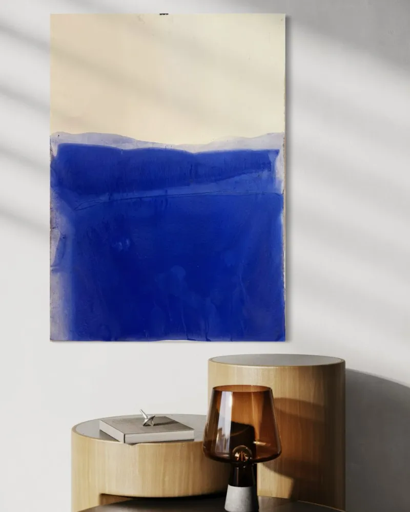 Pamono Marilina Marchica, Bluelandscape, 2025, Paper> Minimalist