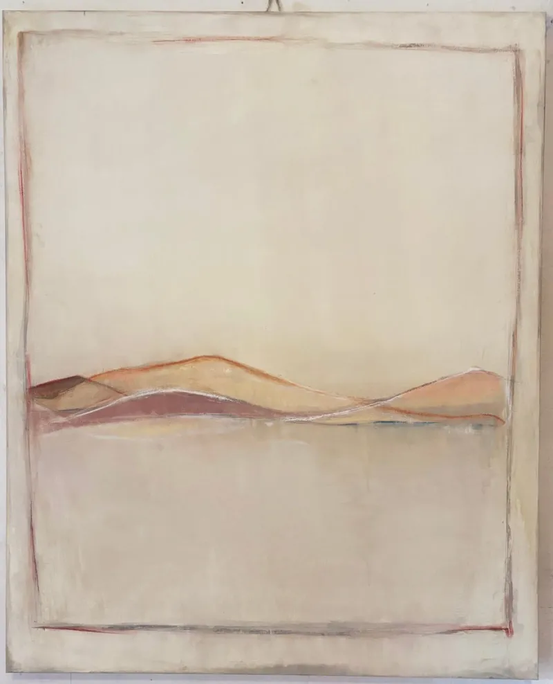 Pamono Marilina Marchica, Landscape, Oil on Canvas