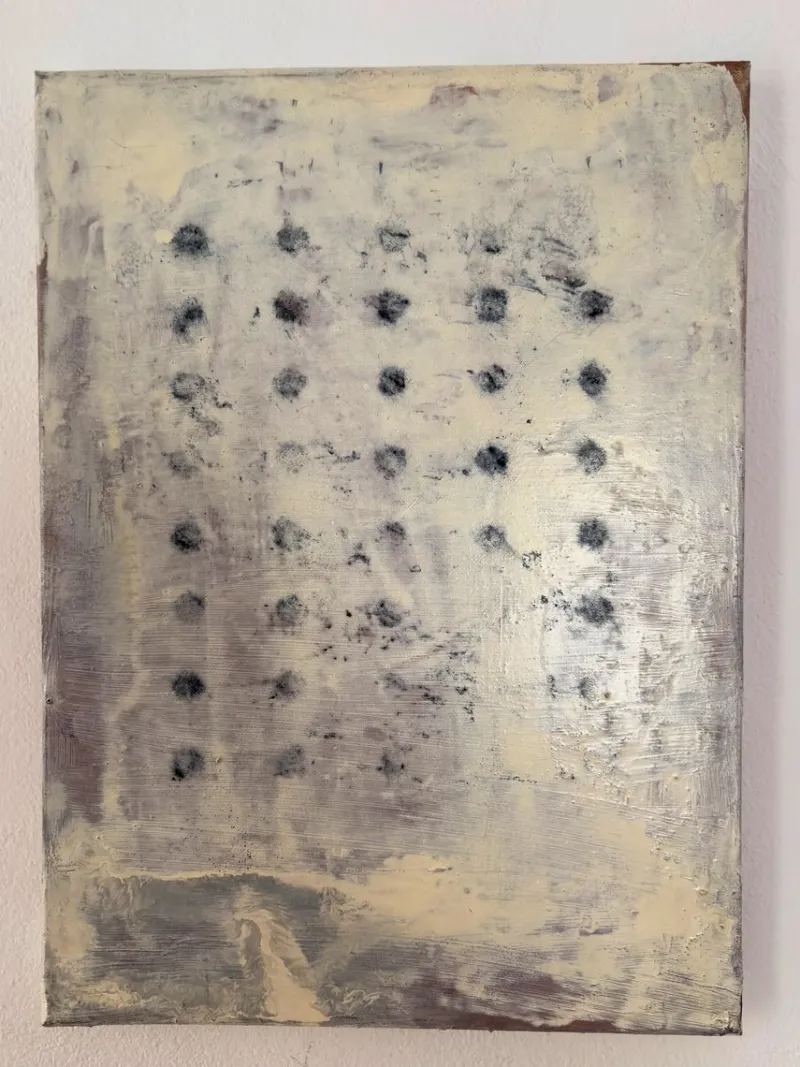 Pamono Marilina Marchica, Signs of Memory, 2019, Mixed Media on Canvas> Minimalist