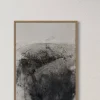 Discount Pamono Marilina Marchica, Volcanic Landscape – Black & White, Paper, Framed