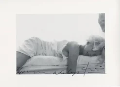 Pamono Marilyn Monroe . Passed out on the bed . The last sitting 2009> Photography