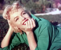Pamono Marilyn Monroe Portrait Framed in White by Baron> Mid-Century|Photography