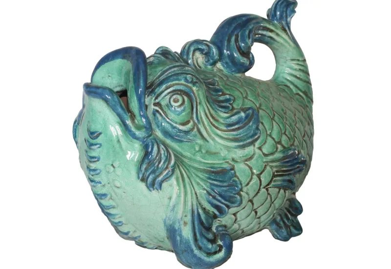 Best Pamono Marine Fish in Ceramic from Ceramiche Ceccarelli