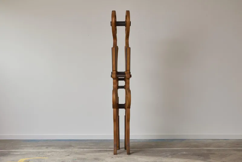 Pamono Mario Giovanetti, The Electronic Man, 1970, Metal & Oak> Sculpture