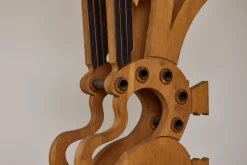Pamono Mario Giovanetti, The Electronic Man, 1970, Metal & Oak><noscript><img width=
