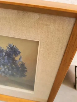 Outlet Pamono Mario Salimbeni, Flowers, 1920s-1940s, Oil on Canvas, Framed