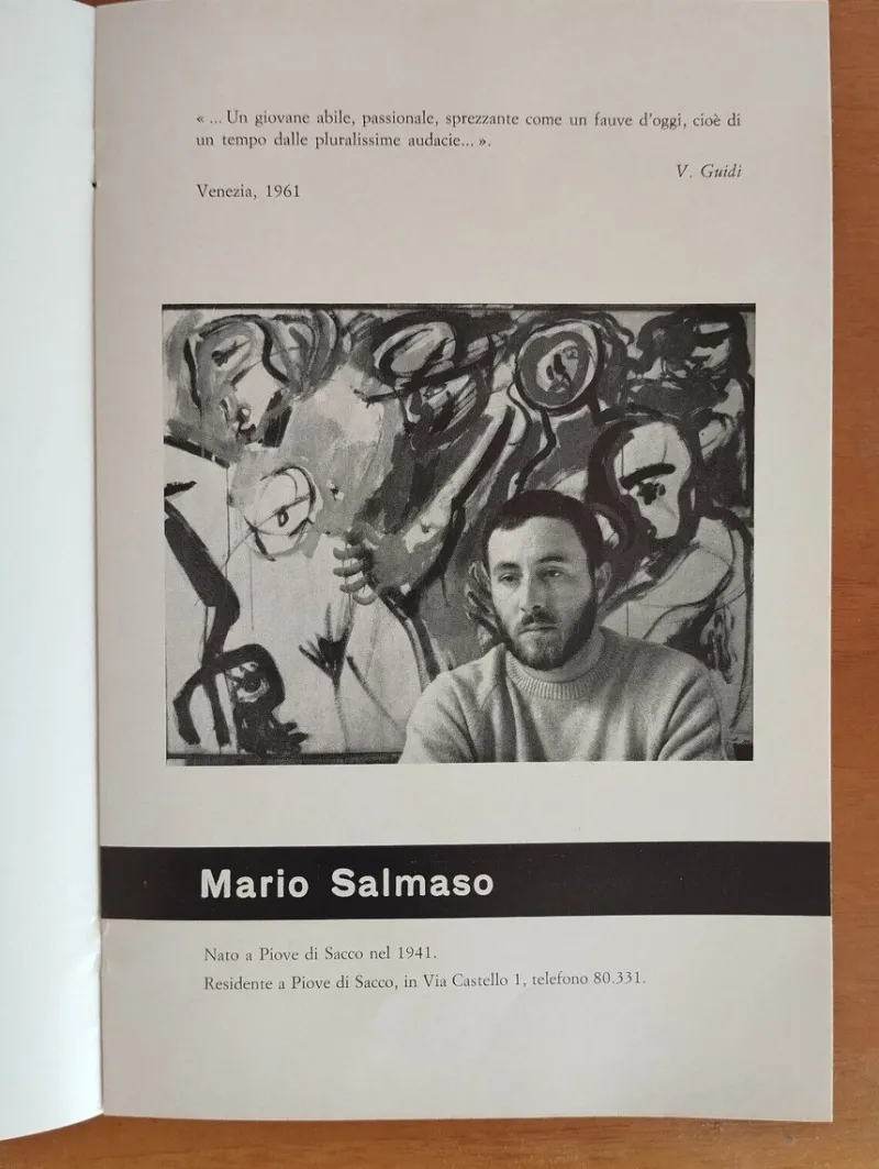 Pamono Mario Salmaso, Mediterranean People, 1960s, Oil on Canvas> Abstraction|Painting