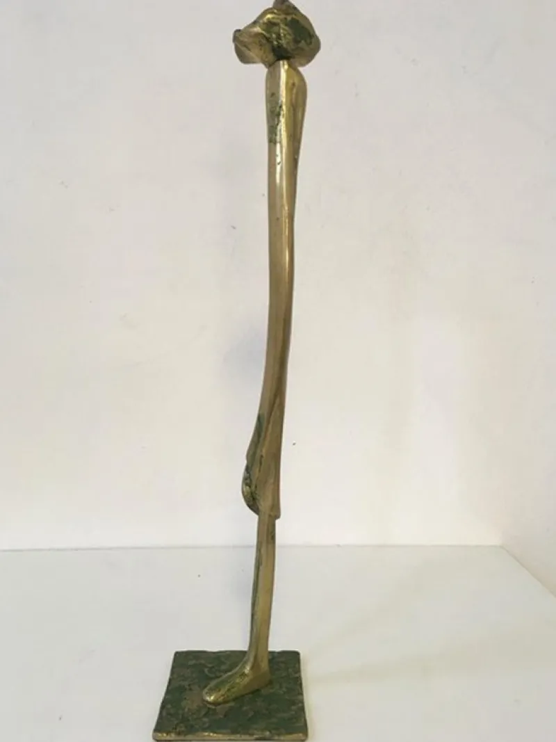 Pamono Marisa Ruberti, Postmodern Abstract Figurative Sculpture, 1980, Bronze> Abstraction
