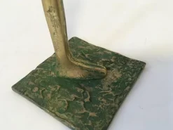 Pamono Marisa Ruberti, Postmodern Abstract Figurative Sculpture, 1980, Bronze><noscript><img width=