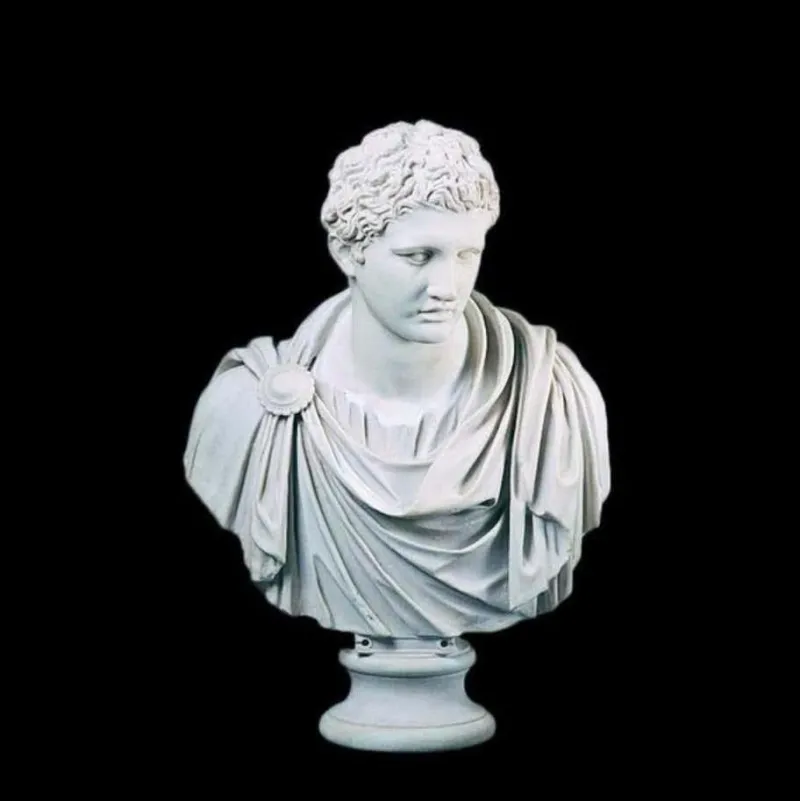 Sale Pamono Mark Antony Bust Sculpture, 20th Century
