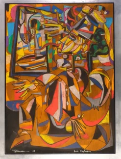 New Pamono Markus Tollmann, For Egbert, 2000s, Acrylic on Wood